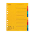Register Karton, 24 x 29,7cm, Colorspan-Krt., 10-teilig,...