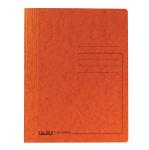 Spiralhefter Colorspan-Karton orange für DIN A4, mit kfm. Heftung