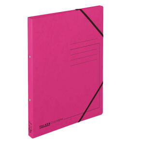 Ringhefter A4 Colorspan-Karton pink 2 Ring-Mechanik