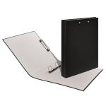 Ringbuch Clipbook A4 schwarz PP-Folienbezug
