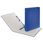 Ringbuch Clipbook A4 blau PP-Folienbezug