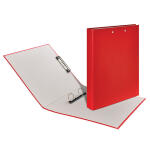 Ringbuch Clipbook A4 rot PP-Folienbezug