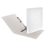 Ringbuch Clipbook A4 weiß PP-Folienbezug