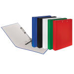 Ringbuch Clipbook A4 farbig sortiert PP-Folienbezug