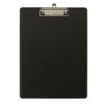 Klemmbrett PocketClip schwarz für DIN A4 mit Sichttasche