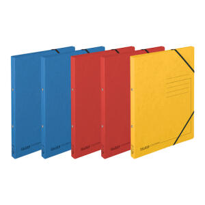 Ringhefter A4 Colorspan-Karton farbig sortiert  2 Ring-Mechanik