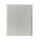 PP Register, grau, für DIN A4 20tlg 24,5x29,7cm, (Überbreit) Druck A-Z