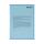 Aktenhüllen, A4, PP, Standard, genarbt, blau, 100er Beutel,