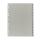 PP Register, grau, für DIN A4 22,5 x 29,7cm Dez.-Jan.