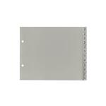 PP Register, grau, für DIN A4, 22,5 x 21,0cm Dez.-Jan.