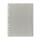 PP Register, grau, für DIN A4 22,5 x 29,7cm Druck 1 - 10