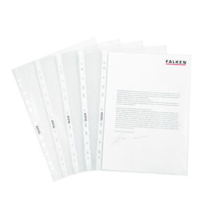 Prospekthüllen, A4, PP, Standard, glasklar, oben offen, 10er Beutel,