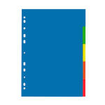 PP Register, für DIN A4, 22,5 x 29,7cm, vollfarbig,...