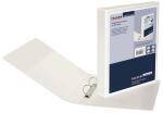 Präsentationsringbuch A4 weiß 2-Ring D-Mechanik 16 mm 3 Taschen