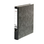 Ringordner A4 4,5cm schwarz Wolkenmarmor 2...