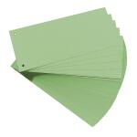 Trennstreifen 10,5 x 24cm grün 190g/m² RC- Kraftkarton 100er Poly