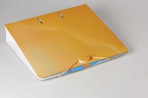 Ordner 7cm Wave orange 4061947060874