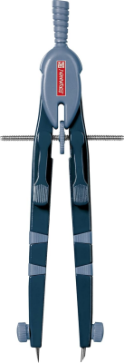 Schnellv.zirkel Tasten denim Ø370mm