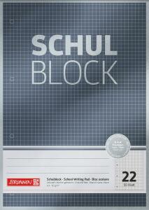 Schulbl A4 90g 50Bl Lin22 Premium