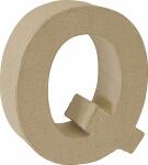 Knorr Prandell Papp-Buchstabe 3D „Q“,