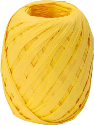 GB Raffia Knäu 7mm gelb