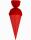 Goldbuch Bastelschultüte 15 cm rot