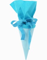 Goldbuch Bastelschultüte 15 cm eisblau