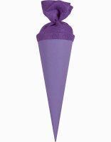 Goldbuch Schultüte 35 cm lila