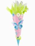 Goldbuch Bastelset Schultüte 70cm Schmetterlinge