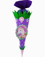 Goldbuch Bastelset Schultüte 70cm Reitsport