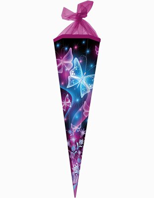 Goldbuch Schultüte 85 cm 6-eckig Schmetterling