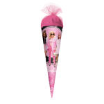 Roth Schultüte 50cm Barbie rund Tüllverschluss