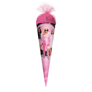 Roth Schultüte 22cm Barbie rund Tüllverschluss