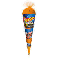 Roth Schultüte 50cm Hot Wheels rund Tüllverschluss