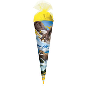Roth Schultüte 22cm Seeadler rund Tüllverschluss