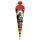 Roth Schultüte 70cm Feuerwehrmann rund Filzverschluss Rot(h)-Spitze