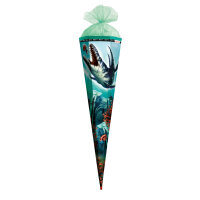 Roth Schultüte 85cm Dino Mosasaurus Spezialborte...