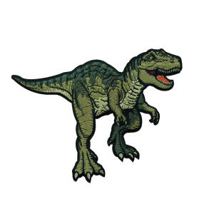 Roth Bügelbild Stickerei mit Druck, Trex, 15,5x20cm