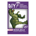 Roth Bügelbild Stickerei mit Druck, Trex, 15,5x20cm