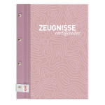 Roth Zeugnismappen Pattern mit Buchschrauben, Dusty Rose,...