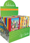 Roth Notizbücher, 16er Display City Collection 100 Blatt, liniert, 7 Designs sortiert im Thekendisplay, 1 Pkg. je 16 Stk.