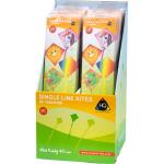 HQ Kinderdrachen Mini-Eddy 40cm Display (Inhalt 24 Stueck)