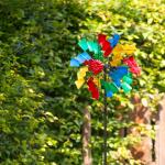 Kinetic Art Metal Wind Spinner: Kinetic Rotator Duett