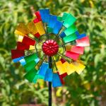 Kinetic Art Metal Wind Spinner: Kinetic Rotator Duett