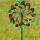 Kinetic Art Metal Wind Spinner: Paddle Wheel Duett