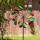Kinetic Art Metal Wind Spinner: Paddle Wheel Duett