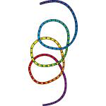 HQ Drachenschwanz Tube Tail Classic Rainbow 24 m