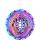 Kinetic Art Metal Hanging Wind Spinner: 3D Vibrant Turtle