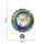 Kinetic Art Metal Hanging Wind Spinner: 3D Tropical Bird