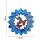 Kinetic Art Metal Hanging Wind Spinner: 3D Butterflies